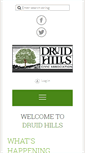 Mobile Screenshot of druidhills.org